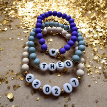 Charger l'image dans la galerie, Bracelet personnalisable avec perles colorées