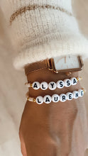 Charger l'image dans la galerie, Bracelet personnalisé perles de verre scintillantes